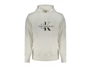 Calvin Klein Perfektná Pánska Mikina Biela (Veľkosť XL, Farba Biela)