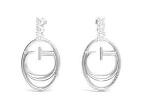 Dámske náušnice GUESS JUBE01039JWRHT-U