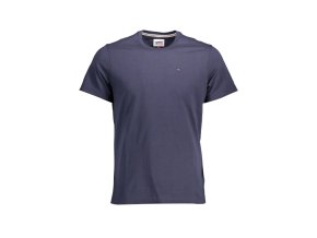 Tommy Hilfiger Perfektné Pánske Tričko Krátky Rukáv Modrá (Veľkosť L, Farba modrá)