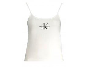 Calvin Klein Perfektný Dámsky Top Biela (Veľkosť XS, Farba Biela)