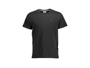 Tommy Hilfiger Perfektné Pánske Tričko Krátky Rukáv čierna (Veľkosť S, Farba čierna)