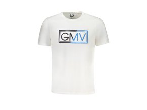 GIAN MARCO VENTURI Perfektné Pánske Tričko Krátky Rukáv Biela (Veľkosť M, Farba Biela)