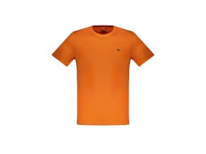 HARMONT & BLAINE Perfektné Pánske Tričko Krátky Rukáv Oranžová (Veľkosť S, Farba oranžová)