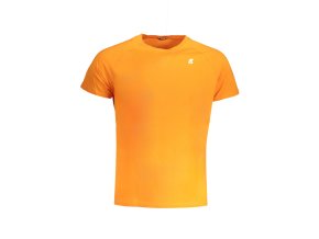 K-WAY Perfektné Pánske Tričko Krátky Rukáv Oranžová (Veľkosť S, Farba oranžová)