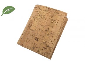 Pánska Peňaženka Vegánsky Korok dariya® Udržateľná 9,5x12cm hnedá (Farba Hnedá)