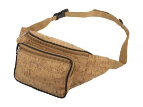 Korková Unisex Taška na opasok dariya® 34x15cm hnedá (Farba Hnedá)