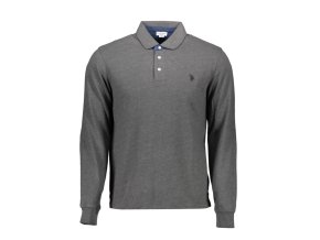 Pánska Polokošeľa U.S. POLO Šedá (Veľkosť 2XL, Farba šedá)