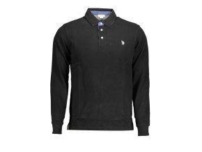 Pánska Polokošeľa U.S. POLO Čierna (Veľkosť 2XL, Farba čierna)