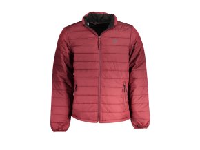 Timberland Perfektná Pánska Bunda Červená (Veľkosť M, Farba červená)