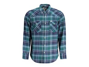 Wrangler Štýlová Pánska Košeľa Zelená (Veľkosť S, Farba zelená)
