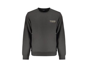Wrangler Perfektná Pánska Mikina Čierna (Veľkosť S, Farba čierna)