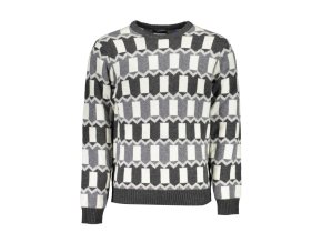 Gant Štýlový Pánsky Pulóver Šedá (Veľkosť XL, Farba šedá)