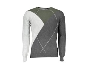 U.S. POLO Štýlový Pánsky Pulóver Šedá (Veľkosť 2XL, Farba šedá)