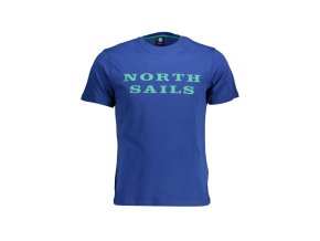 North Sails Perfektné Pánske Tričko Krátky Rukáv Modrá (Veľkosť XL, Farba modrá)