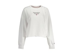 Tommy Hilfiger Perfektná Dámska Mikina Biela (Veľkosť L, Farba Biela)