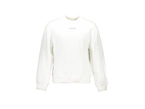 Calvin Klein Perfektná Pánska Mikina Biela (Veľkosť XL, Farba Biela)