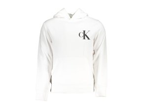 Calvin Klein Perfektná Pánska Mikina Biela (Veľkosť 2XL, Farba Biela)