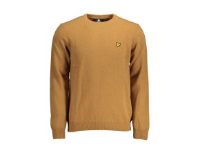 LYLE & SCOTT Štýlový Pánsky Pulóver Hnedá (Veľkosť S, Farba Hnedá)