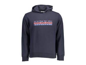 Napapijri Perfektná Pánska Mikina Modrá (Veľkosť 2XL, Farba modrá)