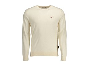 Napapijri Štýlový Pánsky Pulóver Béžová (Veľkosť 2XL, Farba Bežová)