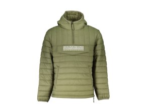 Napapijri Perfektná Pánska Bunda Zelená (Veľkosť S, Farba zelená)