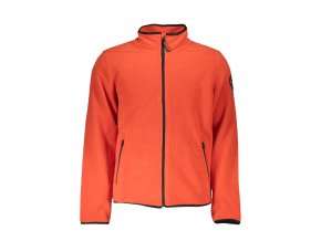 Napapijri Perfektná Pánska Mikina na zips Červená (Veľkosť M, Farba červená)
