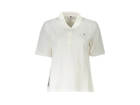 TOMMY HILFIGER Tommy Hilfiger Polo Maniche Corte Donna Bianco (Veľkosť XS, Farba Biela)