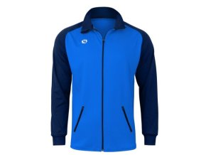 Stark Soul® Warm Up Pánska Tréningová Tepláková Bunda so zipsom modrá (Veľkosť S, Farba modrá)