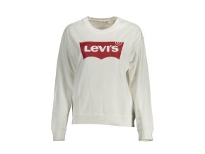 LEVI'S Perfektná Dámska Mikina Biela (Veľkosť L, Farba Biela)