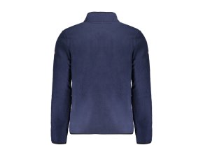 NORWAY 1963 Perfektná Pánska Mikina na zips Modrá (Veľkosť M, Farba modrá)