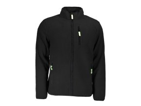 NORWAY 1963 Perfektná Pánska Mikina na zips Čierna (Veľkosť L, Farba čierna)