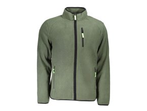 NORWAY 1963 Perfektná Pánska Mikina na zips Zelená (Veľkosť M, Farba zelená)