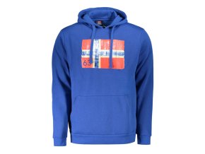 NORWAY 1963 Perfektná Pánska Mikina Modrá (Veľkosť XL, Farba modrá)