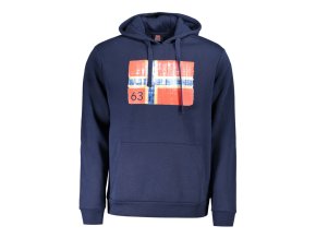 NORWAY 1963 Perfektná Pánska Mikina Modrá (Veľkosť L, Farba modrá)