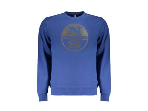 North Sails Perfektná Pánska Mikina Modrá (Veľkosť S, Farba modrá)
