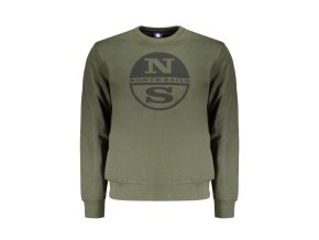 North Sails Perfektná Pánska Mikina Zelená (Veľkosť S, Farba zelená)