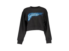 GUESS JEANS Perfektná Dámska Mikina Čierna (Veľkosť 2XL, Farba čierna)