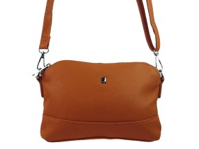 mala podlouhla damska crossbody kabelka 5414 bb hneda 1