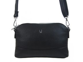 mala podlouhla damska crossbody kabelka 5414 bb cerna 1