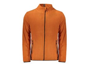 NORWAY 1963 Perfektná Pánska Mikina na zips Hnedá (Veľkosť L, Farba Hnedá)