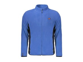 NORWAY 1963 Perfektná Pánska Mikina na zips Modrá (Veľkosť XL, Farba modrá)