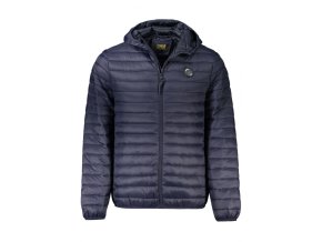 CAVALLI CLASS Perfektná Pánska Bunda Modrá (Veľkosť S, Farba modrá)