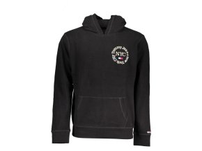Tommy Hilfiger Perfektná Pánska Mikina Čierna (Veľkosť XL, Farba čierna)