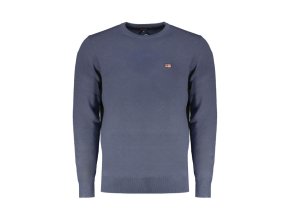 NORWAY 1963 Štýlový Pánsky Pulóver Modrá (Veľkosť 2XL, Farba modrá)