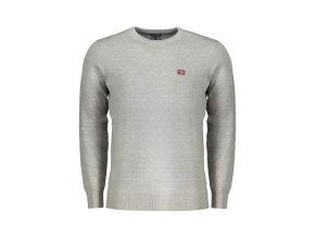NORWAY 1963 Štýlový Pánsky Pulóver Šedá (Veľkosť 2XL, Farba šedá)