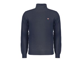NORWAY 1963 Štýlový Pánsky Pulóver Modrá (Veľkosť XL, Farba modrá)