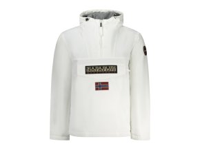 Napapijri Perfektná Pánska Bunda Biela (Veľkosť 2XL, Farba Biela)