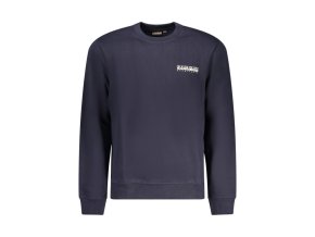 Napapijri Perfektná Pánska Mikina Modrá (Veľkosť S, Farba modrá)