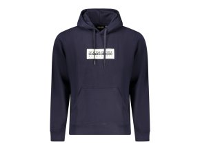 Napapijri Perfektná Pánska Mikina Modrá (Veľkosť S, Farba modrá)