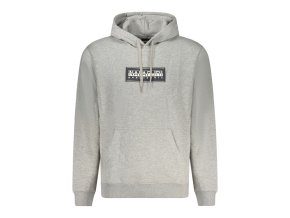 Napapijri Perfektná Pánska Mikina Šedá (Veľkosť S, Farba šedá)
